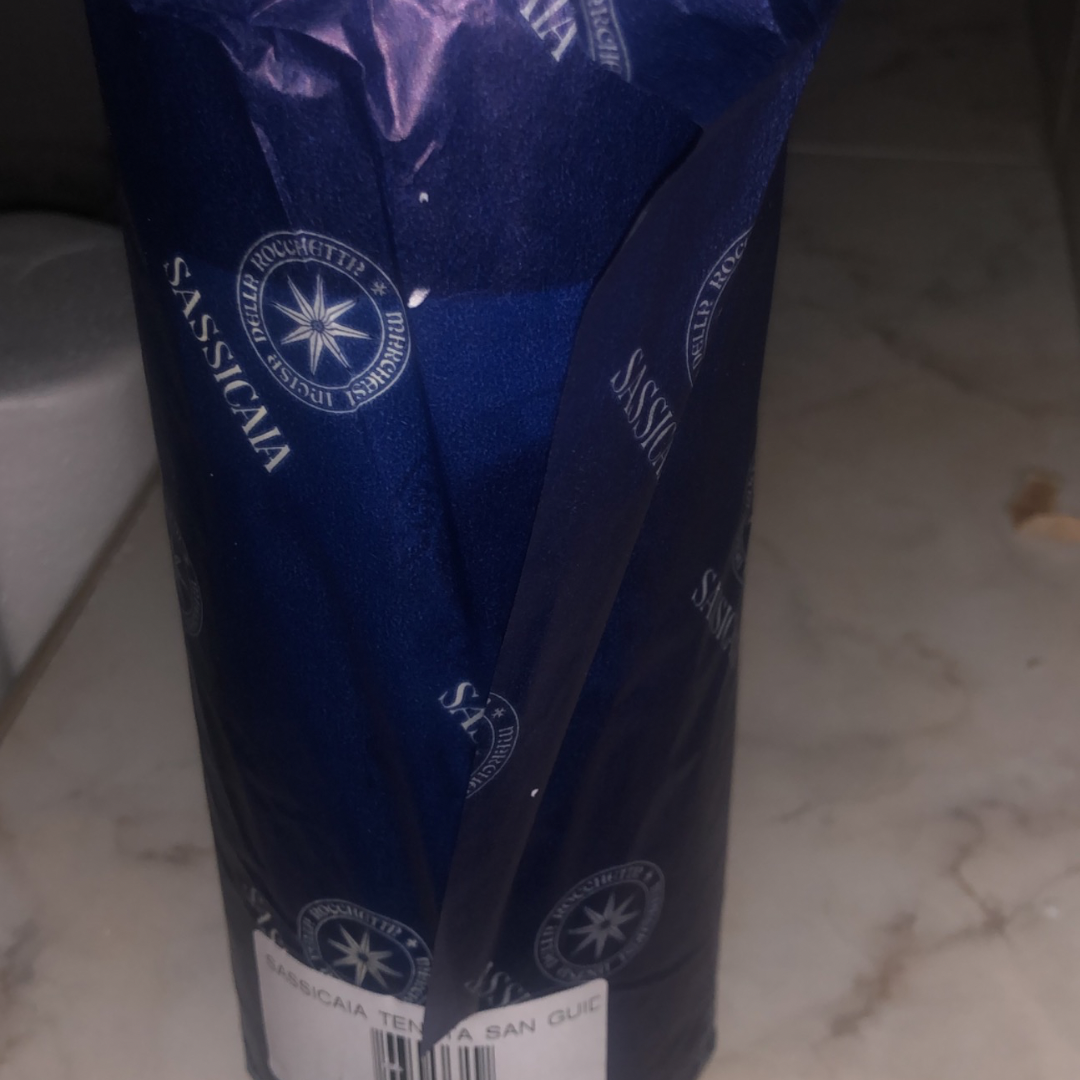 VINO TINTO SASSICAIA 2020 BOLGHERI 750 ML - Imagen 2