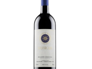 VINO TINTO SASSICAIA 2020 BOLGHERI 750 ML