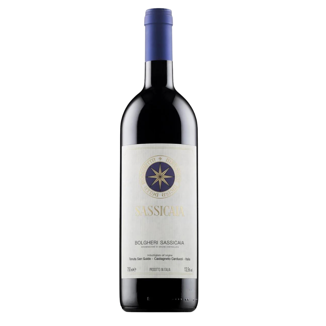 VINO TINTO SASSICAIA 2020 BOLGHERI 750 ML