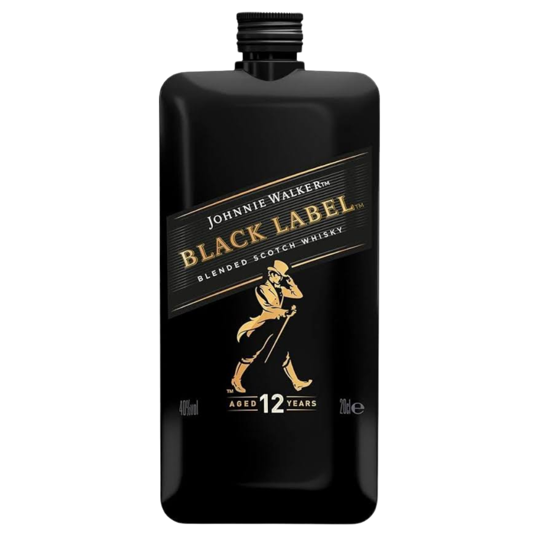 WHISKY JOHNNIE WALKER BLACK LABEL 200ml