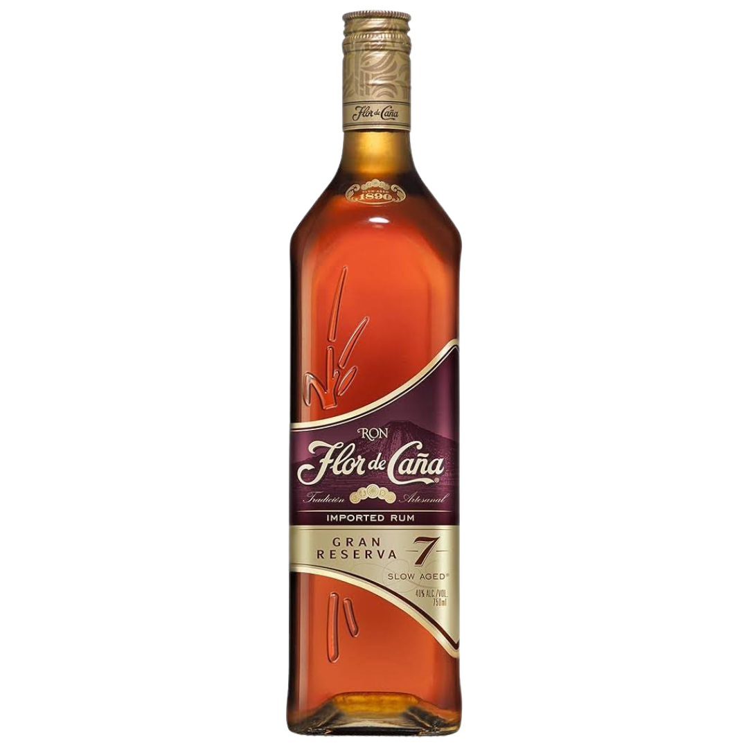 RON FLOR DE CAÑA 7 AÑOS 750 ML.