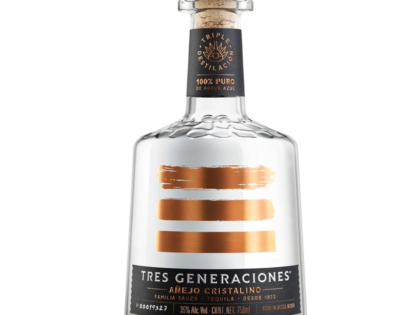 TEQUILA 3 GENERACIONES AÑEJO CRISTALINO 750ml