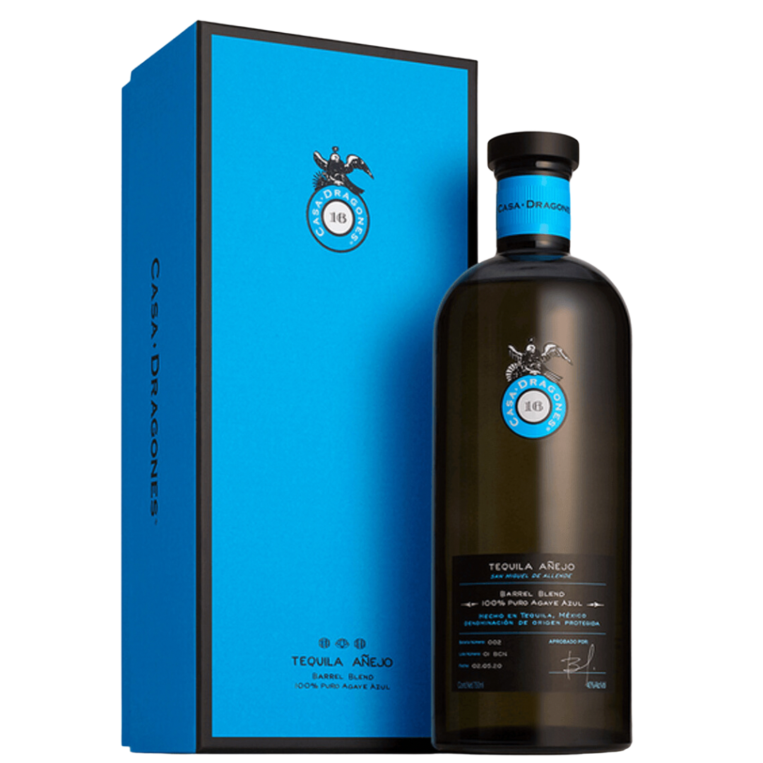 TEQUILA CASA DRAGONES AÑEJO 750ML