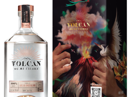 TEQUILA  VOLCAN DE MI TIERRA CRISTALINO 750ml