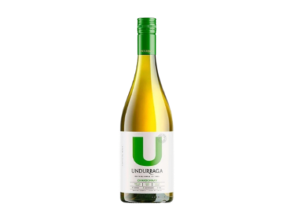 VINO BLANCO UNDURRAGA CHARDONNAY  - 375 ml. - Valle del Maipo