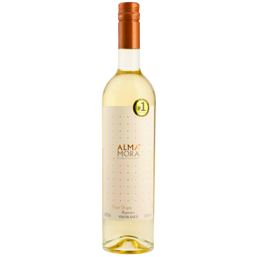 Vino Blanco Alma Mora Pinot Grigio 750 ml