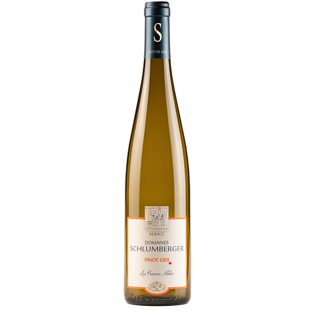 VINO BLANCO DOMAINES SCHLUMBERGER PINOT GRIS LES PRINCES ABBES 750 ml