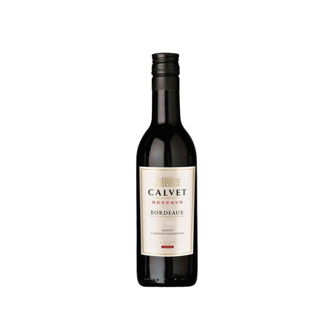 VINO TINTO CALVET RESERVE - 187ml.