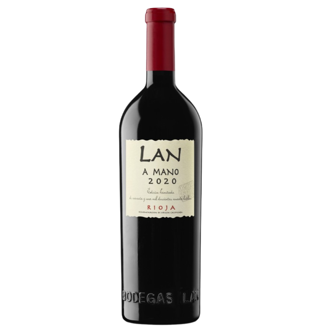 VINO TINTO LAN HECHO A MANO RIOJA 750 ml