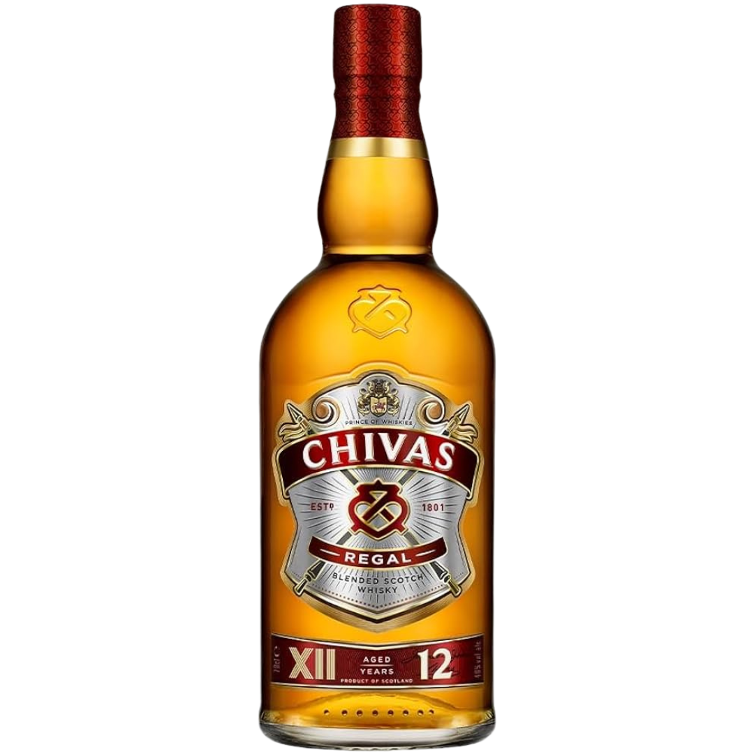 WHISKY CHIVAS REGAL 12 AÑOS 750 ml