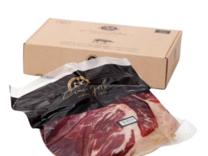 Jamón 5j de bellota paleta Ibérica sin hueso Sanchez Romero Carbajal 2kg aprox Pieza