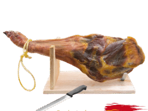 Jamón Serrano Español [Paletilla] Extra S 4.5 kg aprox incluye tabla y cuchillo