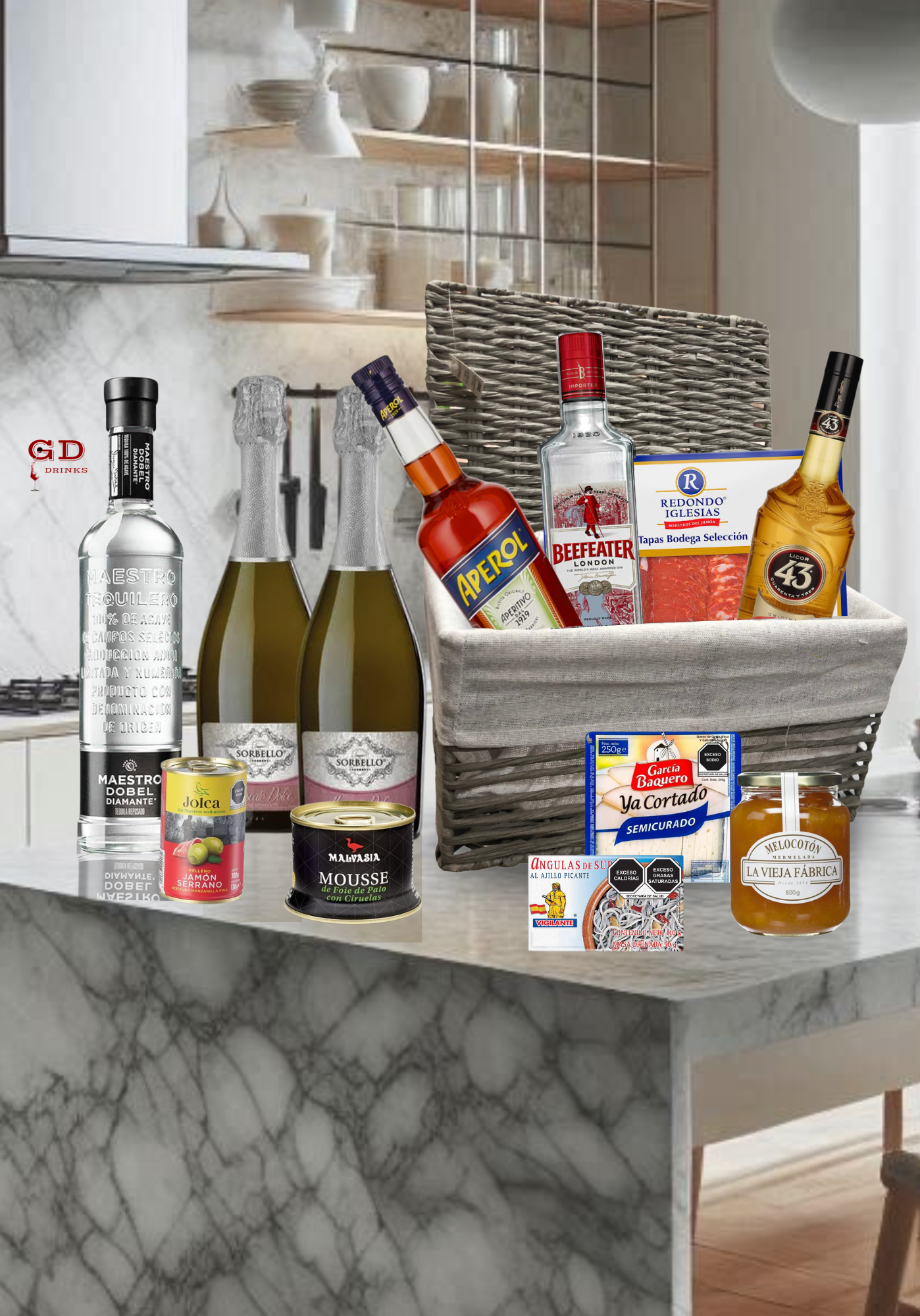 Canasta Navideña selección Gourmet A4