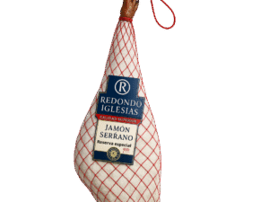 Jamón Serrano Redondo Iglesias Reserva Especial 24 Meses – Pata con Hueso