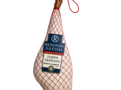 Jamón Serrano Redondo Iglesias Reserva Especial 24 Meses – Pata con Hueso
