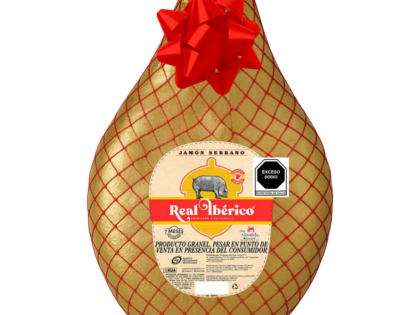 Jamón Serrano Real Ibérico pierna Sin Hueso – Pieza de 4.5 kg
