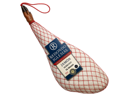 Jamón Serrano Redondo Iglesias 16 Meses – Pata con Hueso