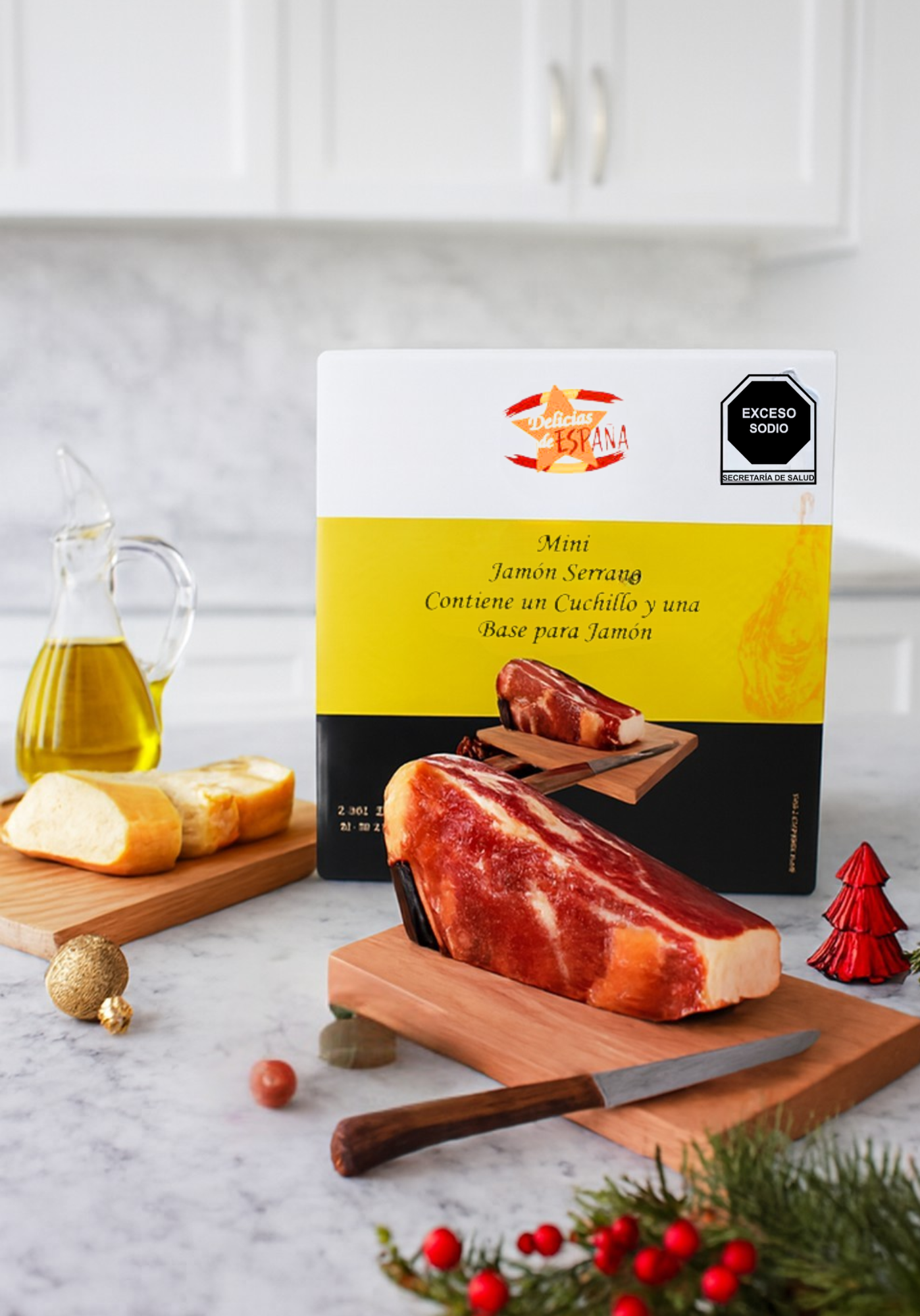 Mini Jamón Serrano Delicias de España 950 g