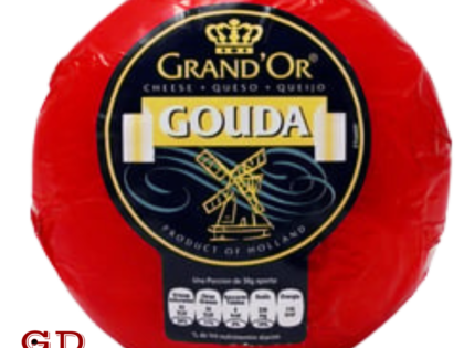 Queso Gouda Baby Natural Cera Roja Grand’Or 400 g