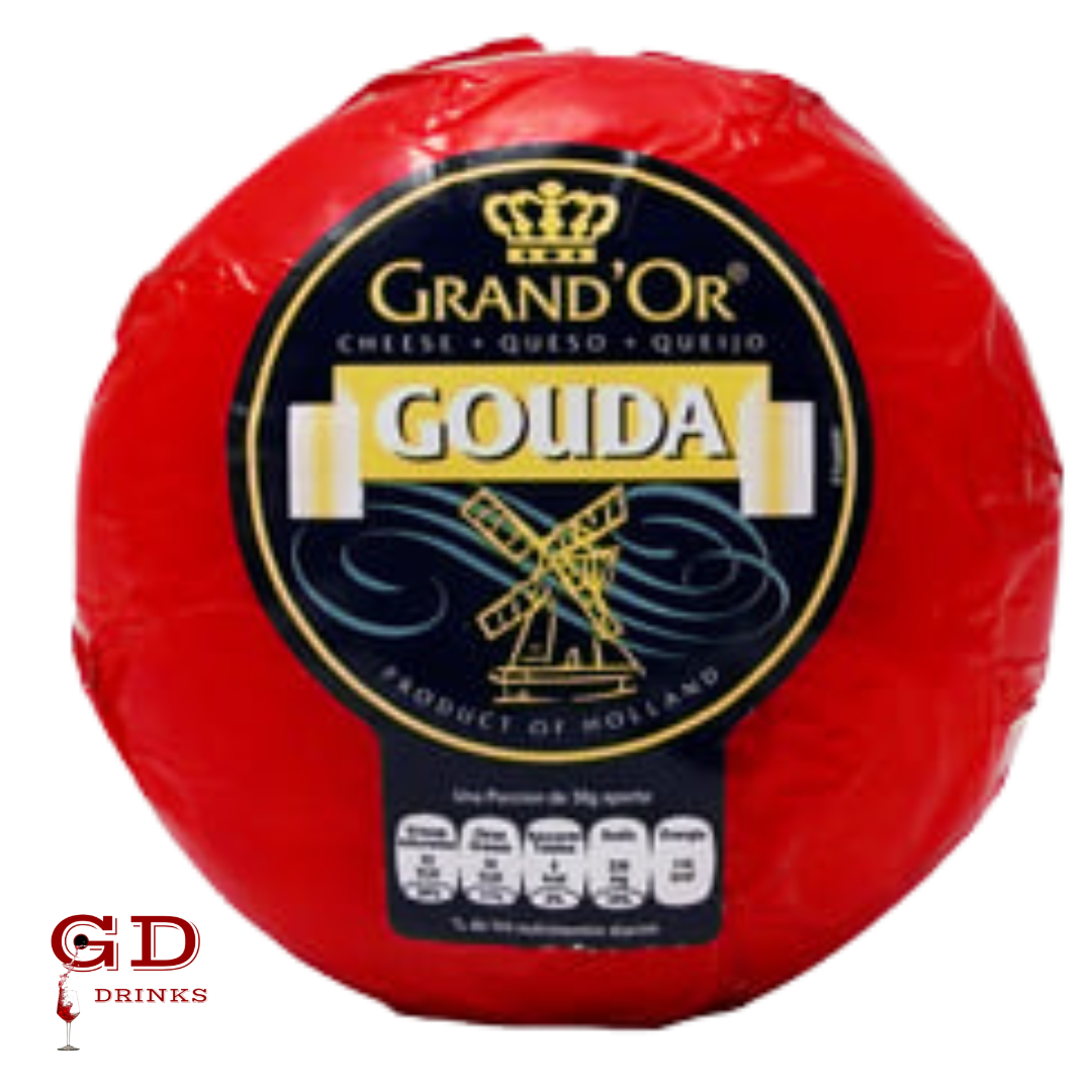 Queso Gouda Baby Natural Cera Roja Grand’Or 400 g