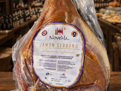 Jamón Serrano Selección Especial Novel Sin Hueso pierna – Pieza 5 kg aprox.